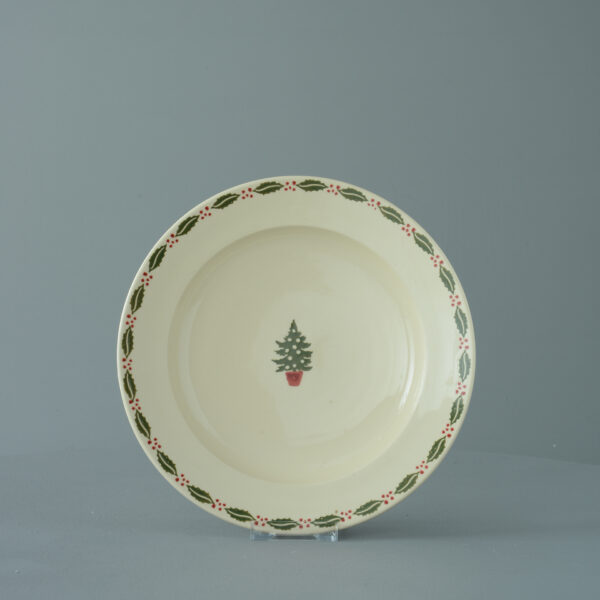 Christmas Tree Soup Plate