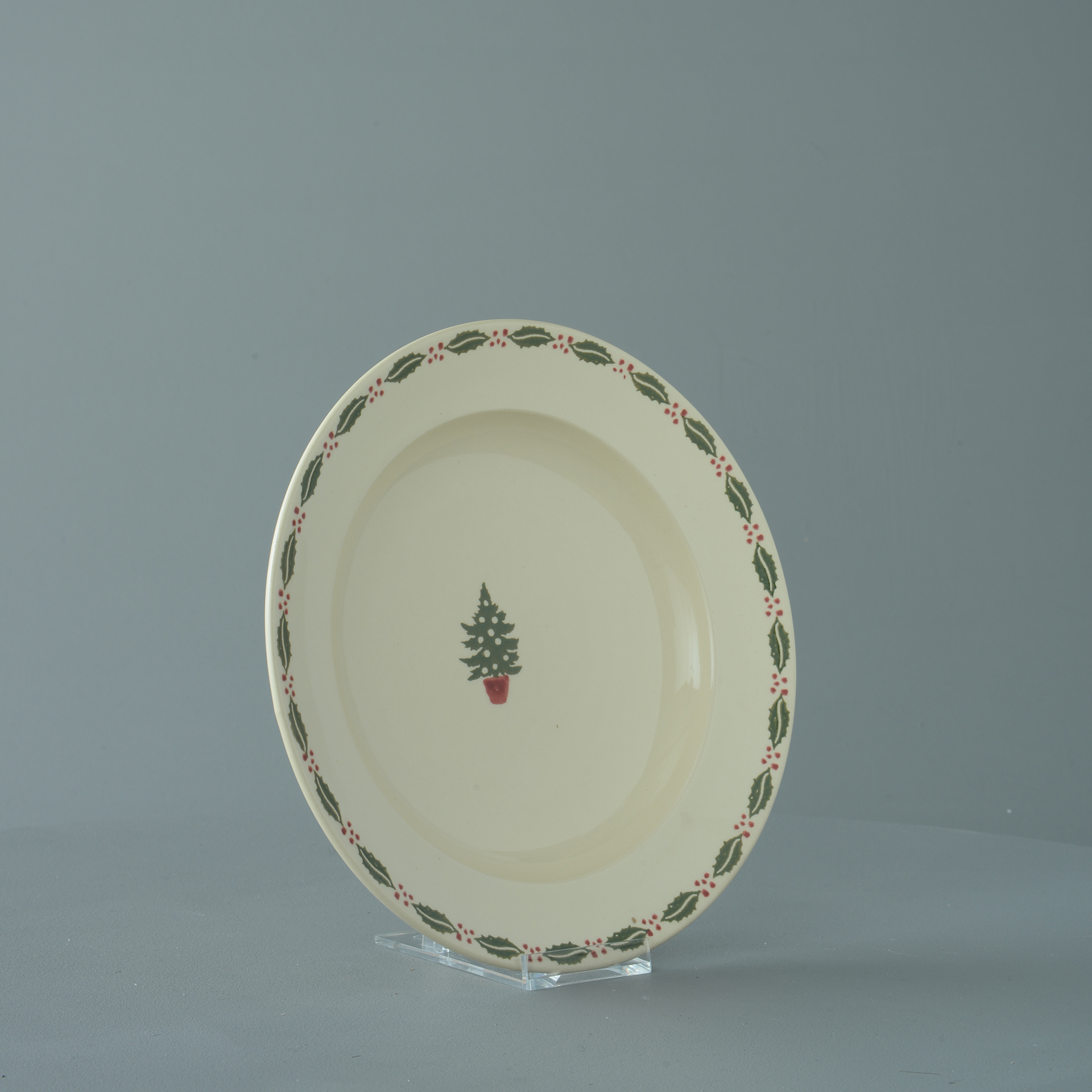 Christmas Tree Soup Plate