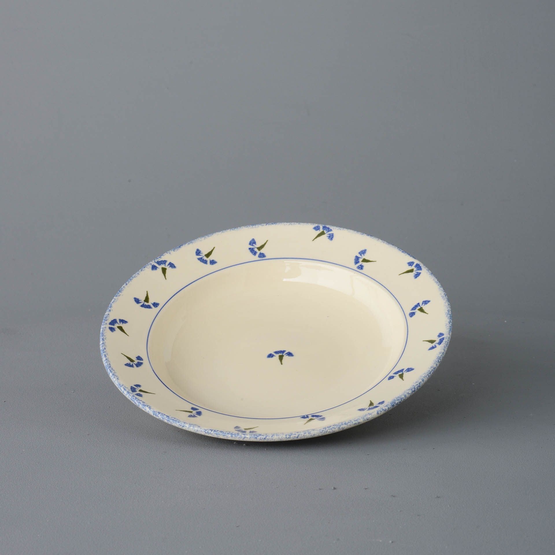 Cornflower Soup Plate