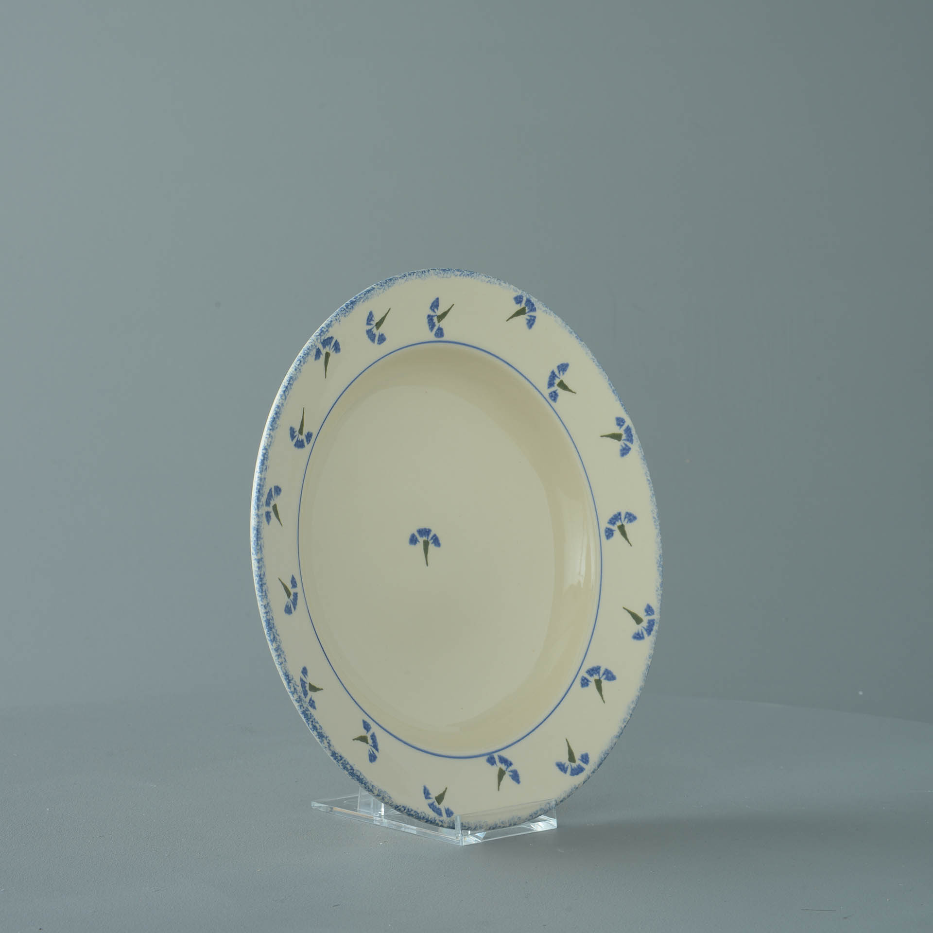 Cornflower Soup Plate