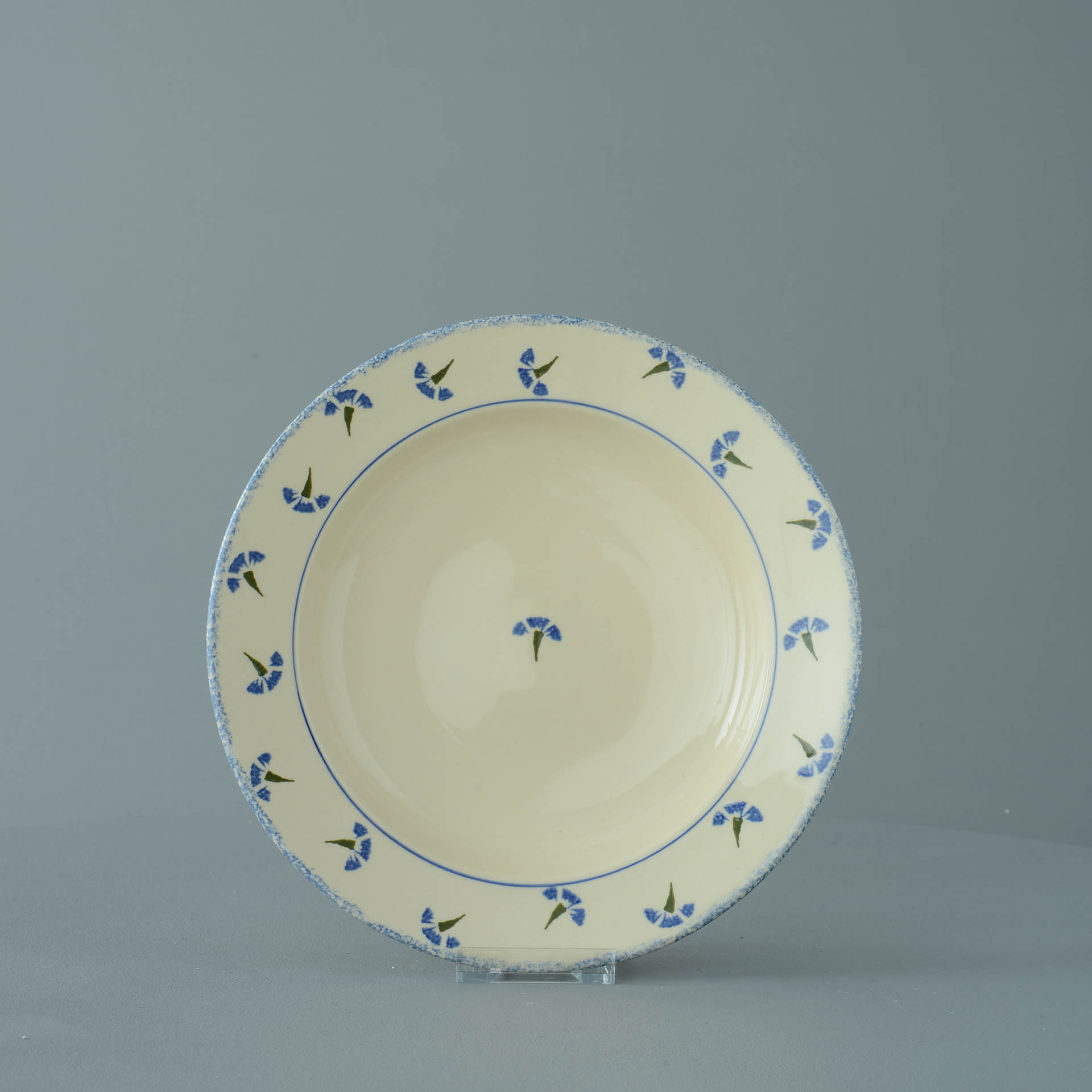 Cornflower Soup Plate