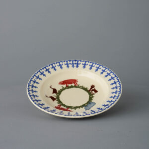 Farm Animal Soup Plate