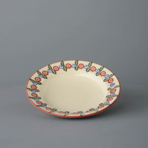 Victorian Floral Soup Plate