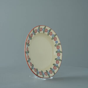 Victorian Floral Soup Plate