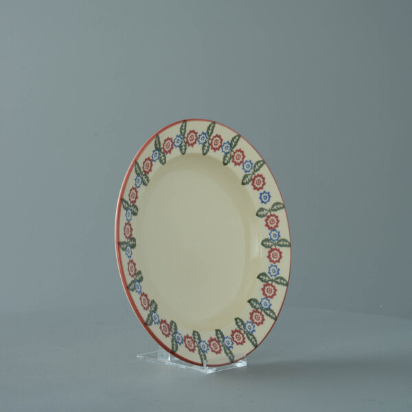 Victorian Floral Soup Plate
