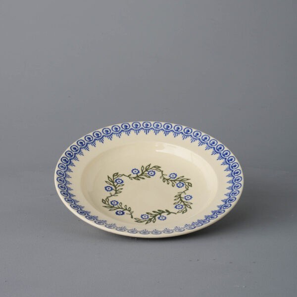 Floral Garland Soup Plate