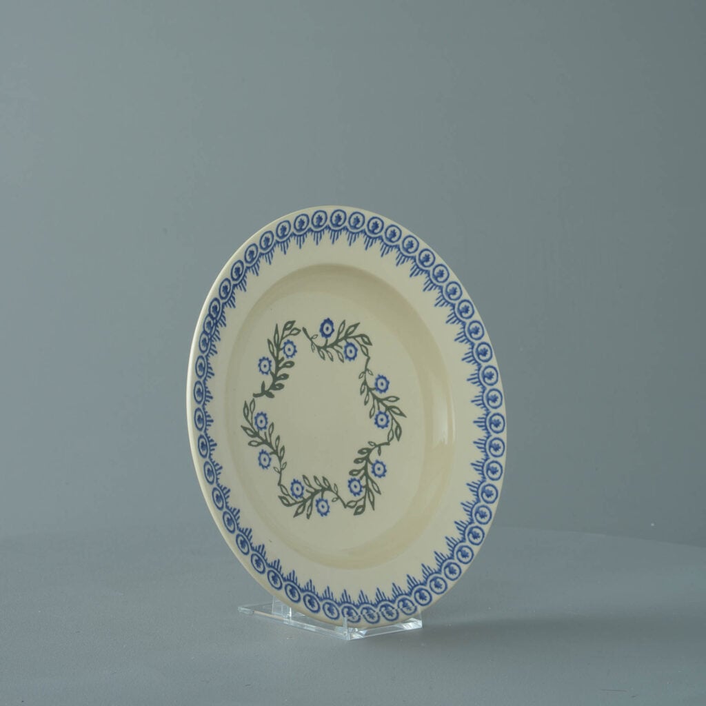 Floral Garland Soup Plate