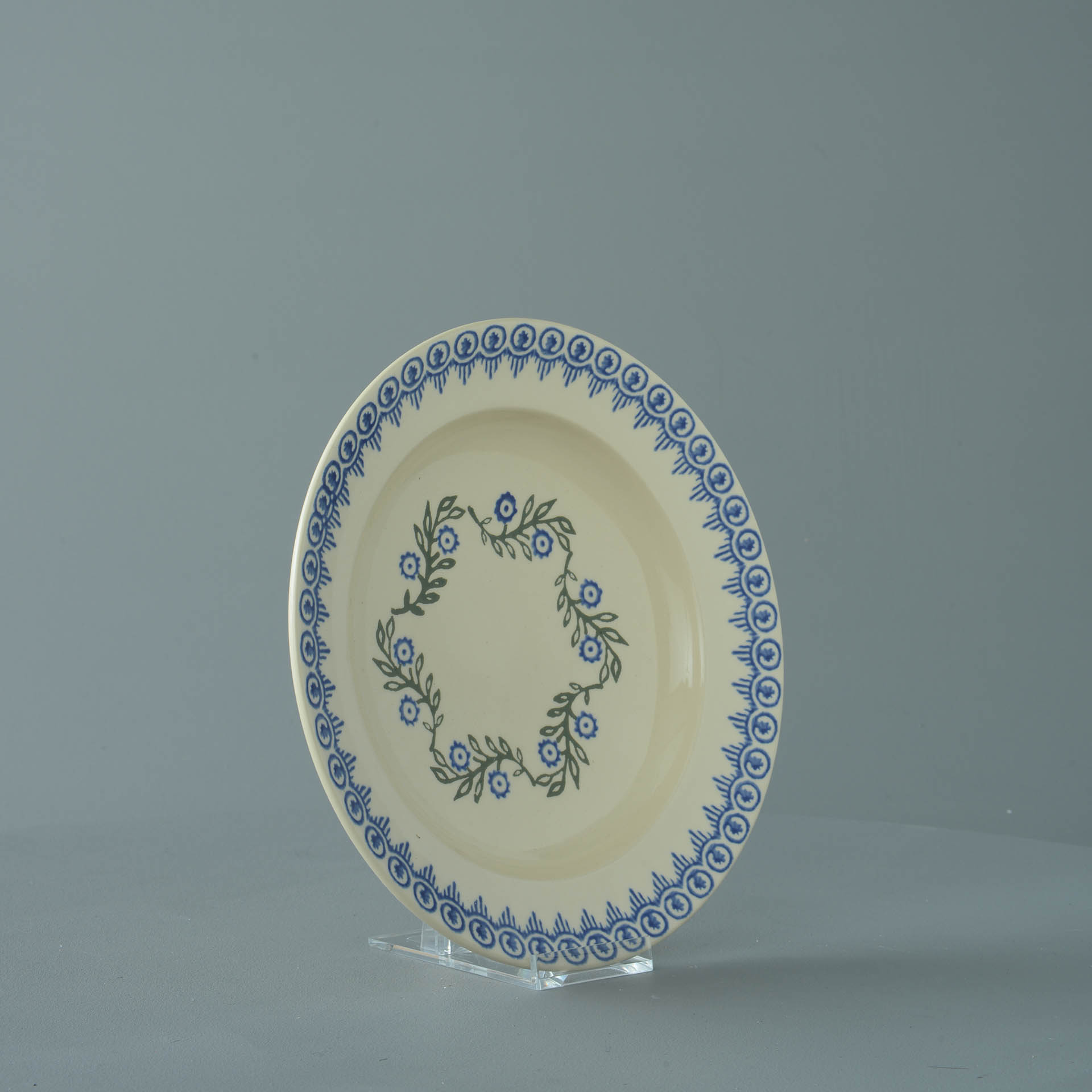 Floral Garland Soup Plate