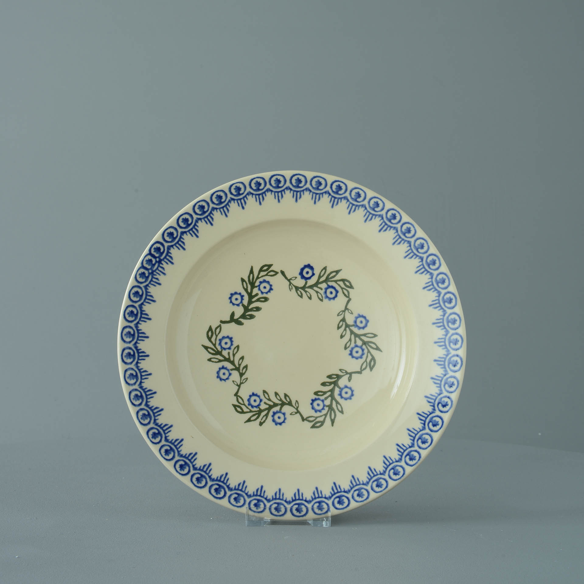 Floral Garland Soup Plate
