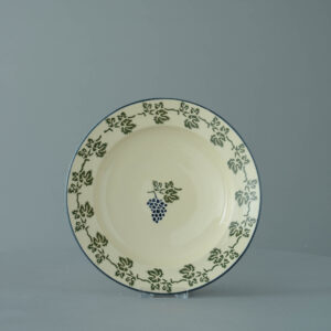 Grapes And Vine Soup Plate