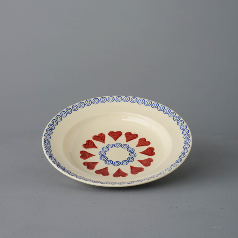 Heart Soup Plate