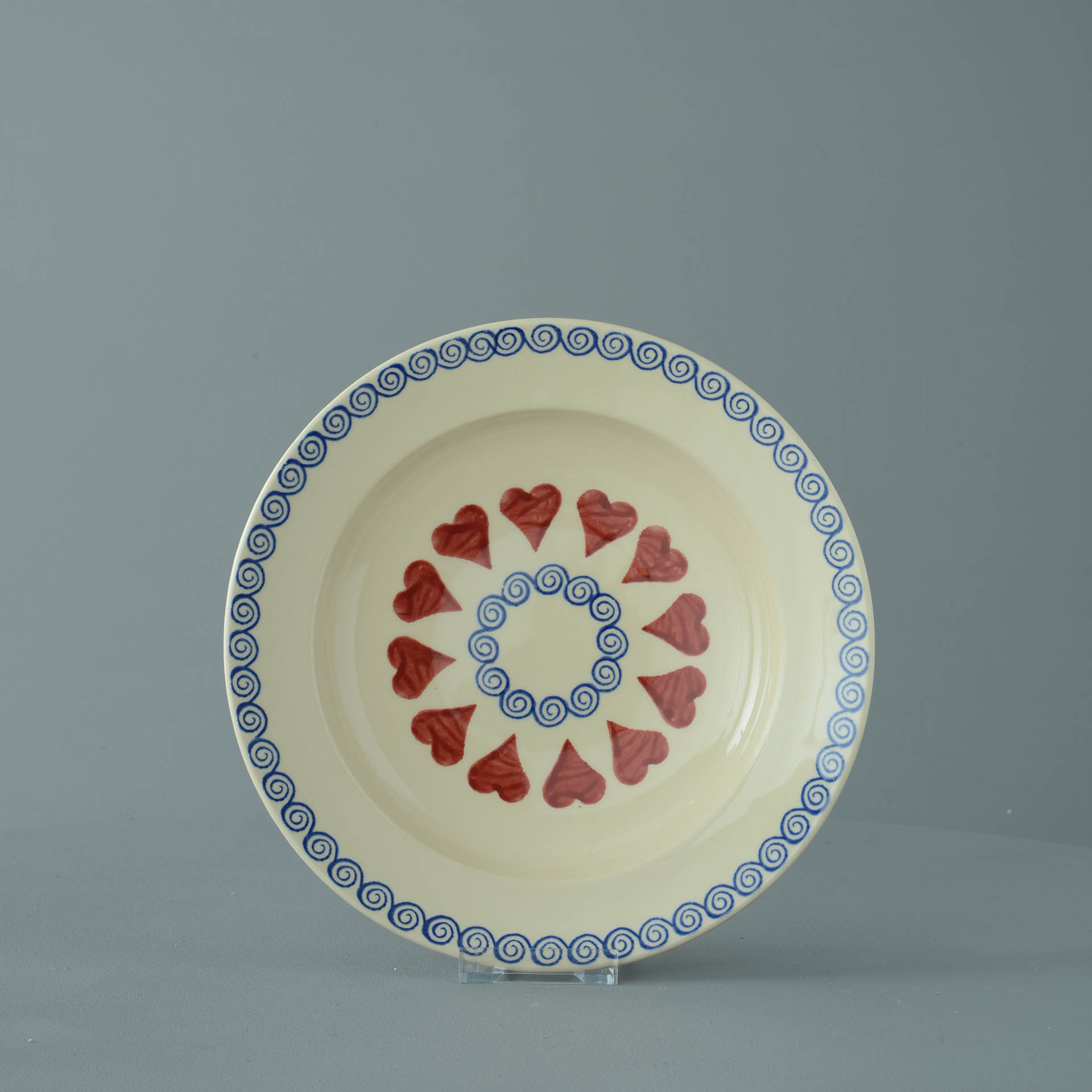 Heart Soup Plate