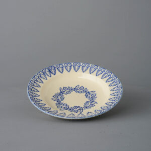 Lacey Blue Soup Plate