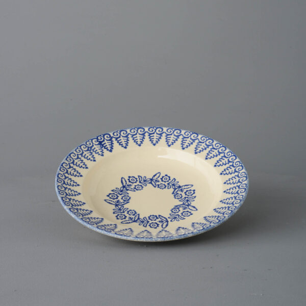 Lacey Blue Soup Plate