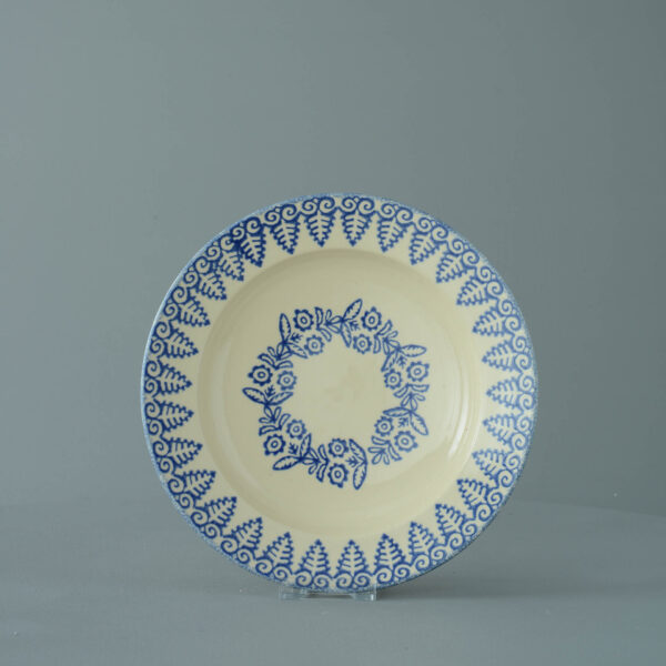 Lacey Blue Soup Plate