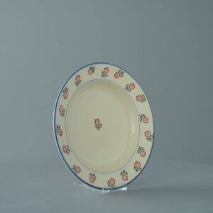 Scattered Rose Soup Plate