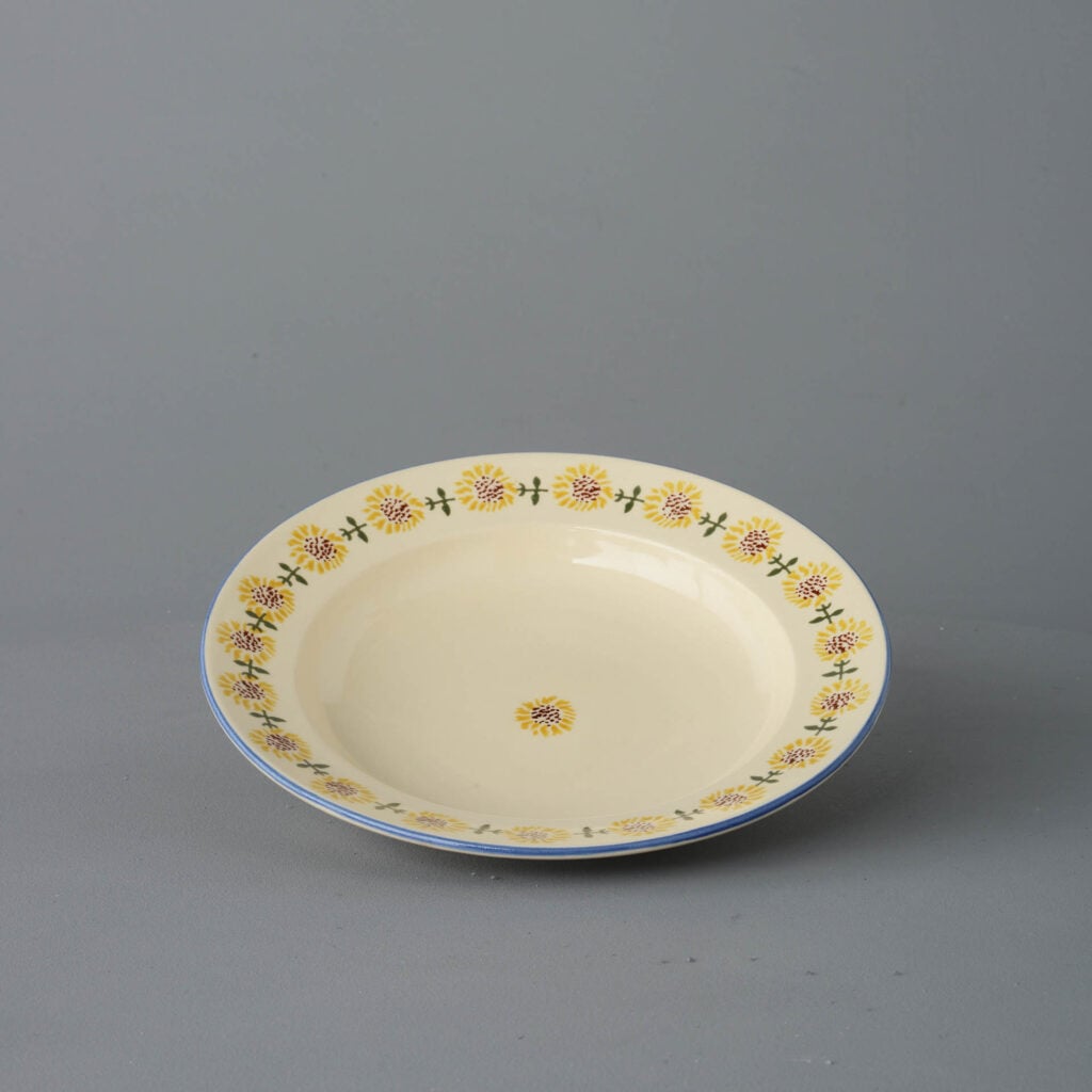 Sunflower Soup Plate