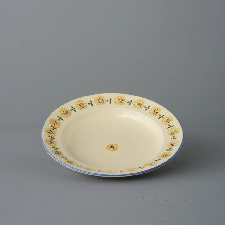 Sunflower Soup Plate