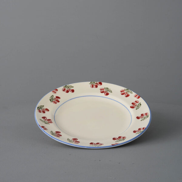 Cherry Plate - Dessert Size
