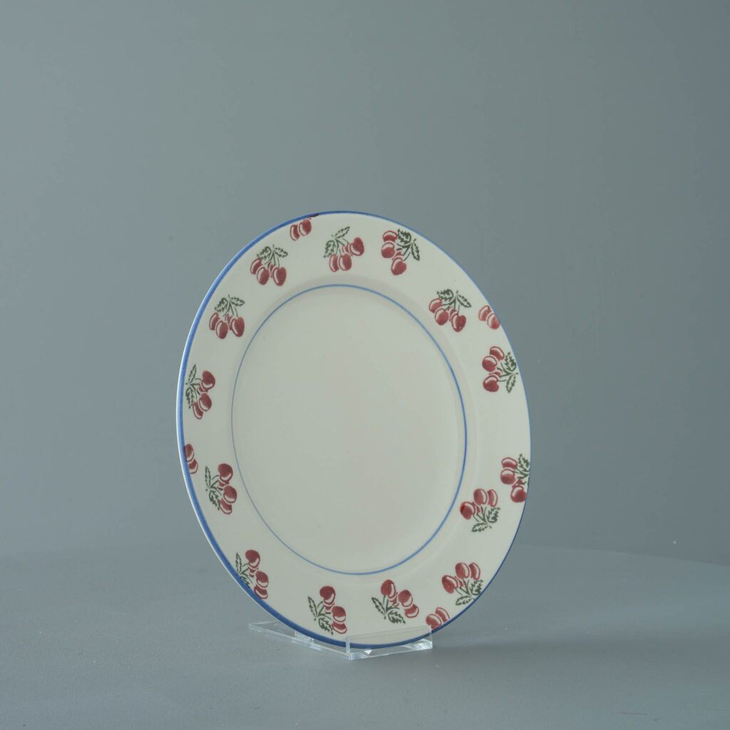 Cherry Plate - Dessert Size