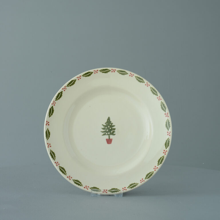 Christmas Tree Plate – Dessert Size