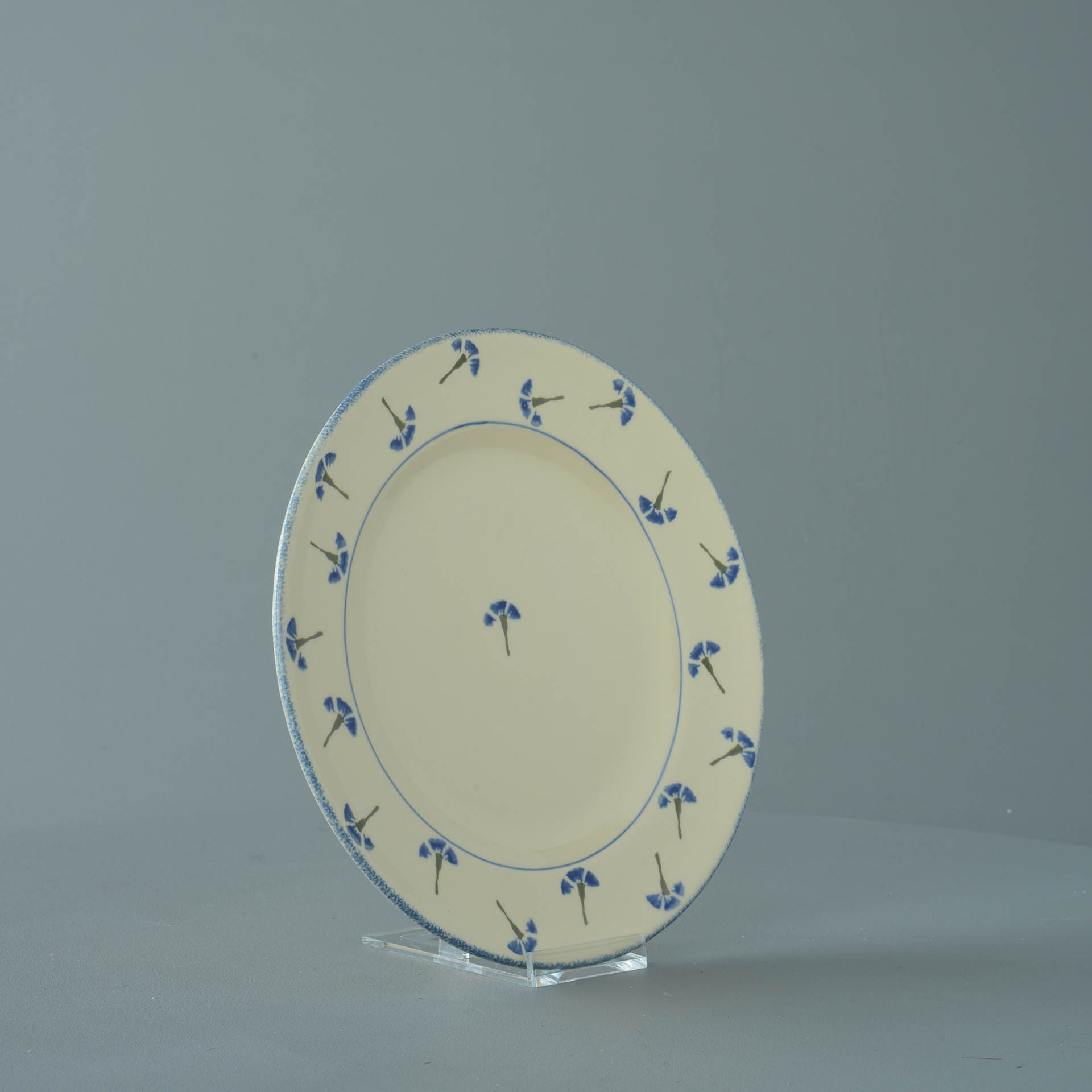 Cornflower Plate - Dessert Size