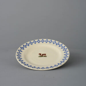 Cow Plate - Dessert Size