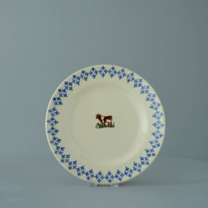 Cow Plate - Dessert Size
