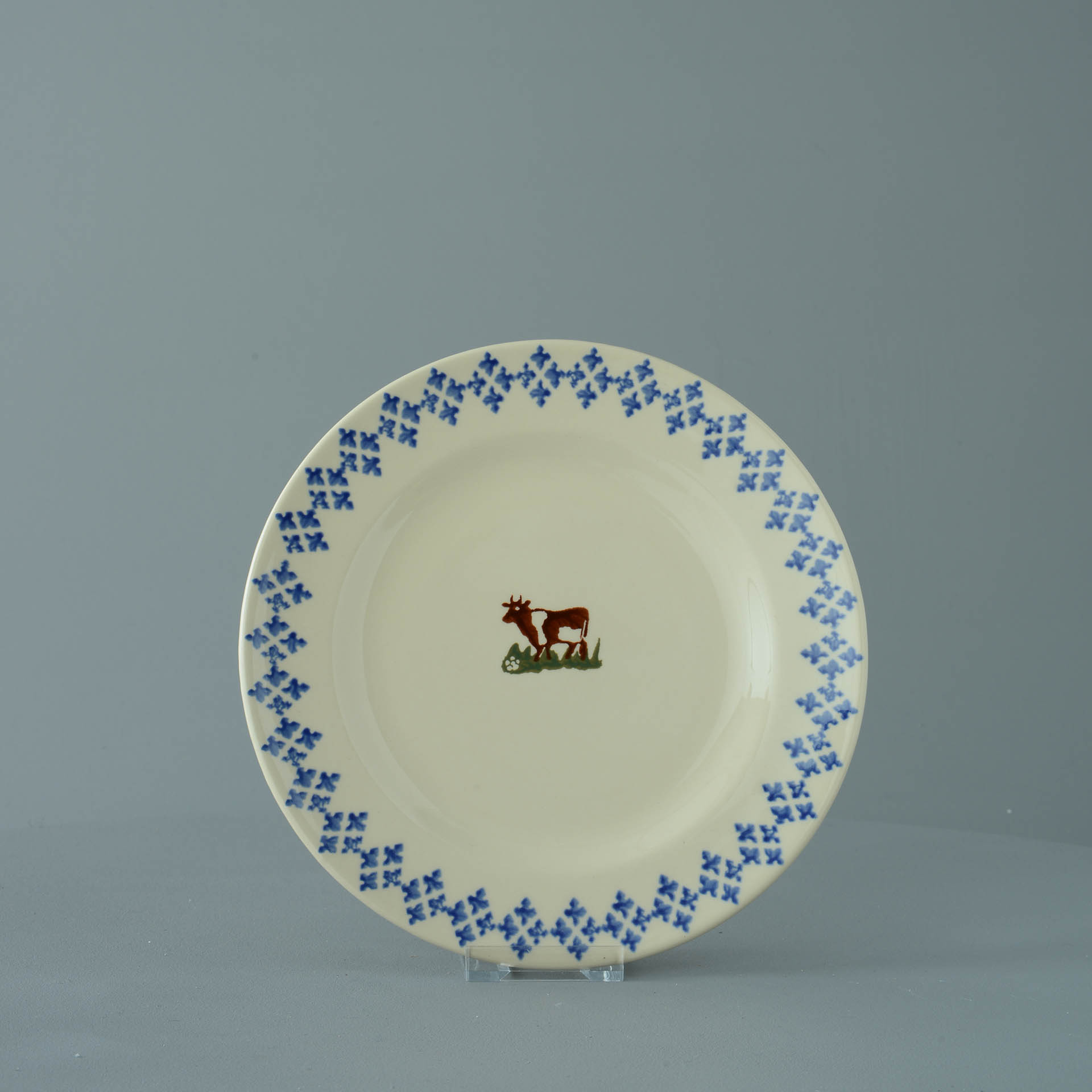 Cow Plate - Dessert Size