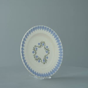 Floral Garland Plate - Dessert Size
