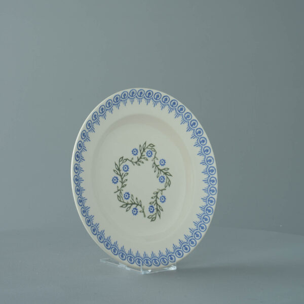 Floral Garland Plate - Dessert Size