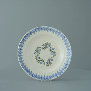 Floral Garland Plate - Dessert Size