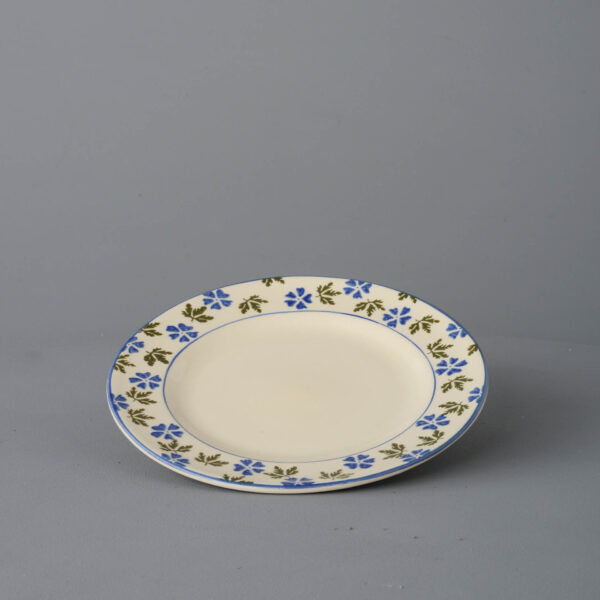 Geranium Plate - Dessert Size