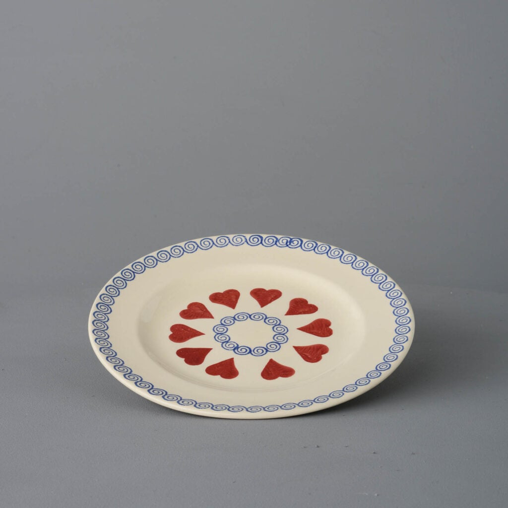 Heart Plate - Dessert Size