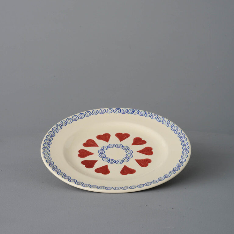 Heart Plate – Dessert Size
