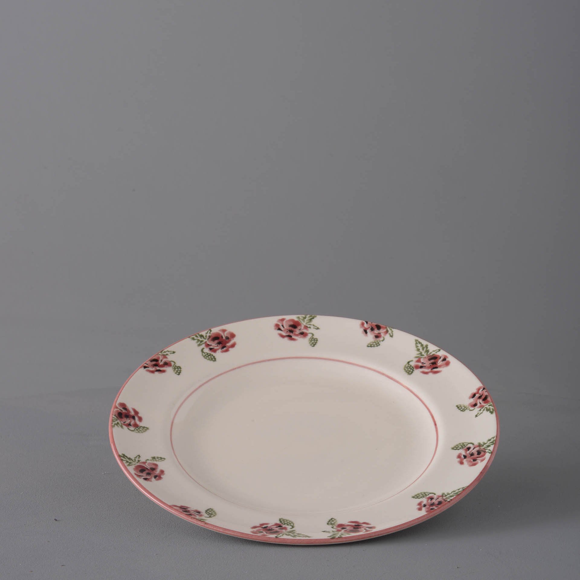 Poppy Plate - Dessert Size