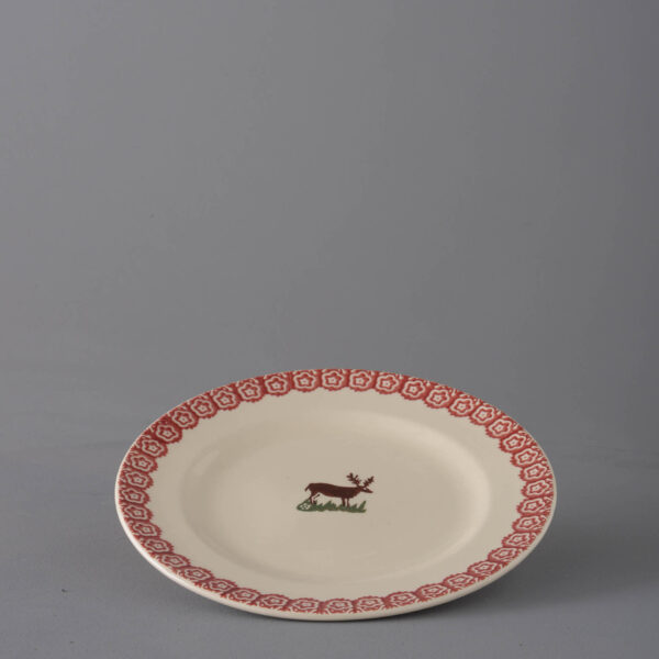 Reindeer Plate - Dessert Size