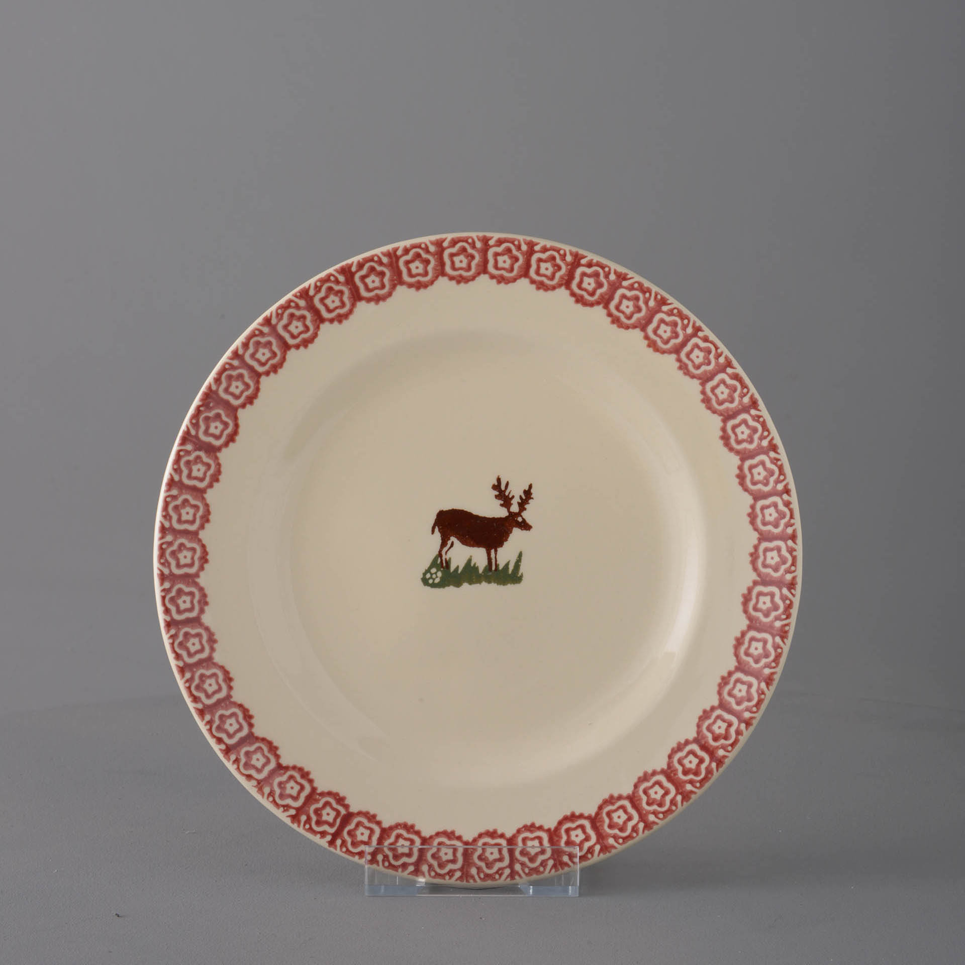 Reindeer Plate - Dessert Size