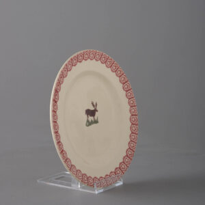 Reindeer Plate - Dessert Size