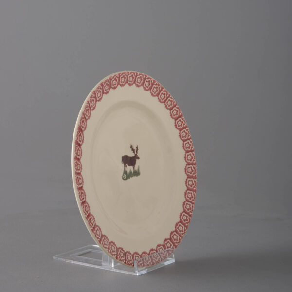 Reindeer Plate - Dessert Size