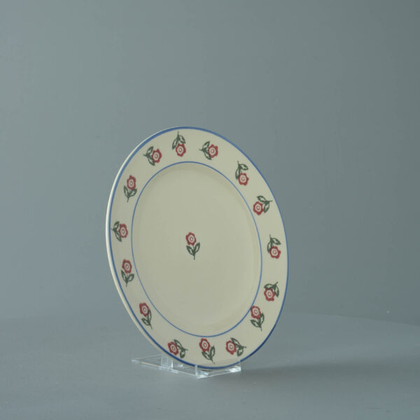 Scattered Rose Plate - Dessert Size
