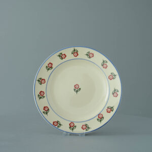 Scattered Rose Plate - Dessert Size
