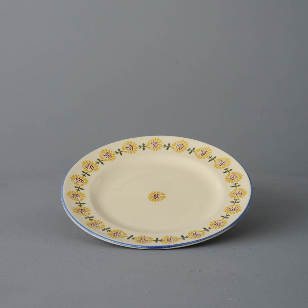 Sunflower Plate - Dessert Size