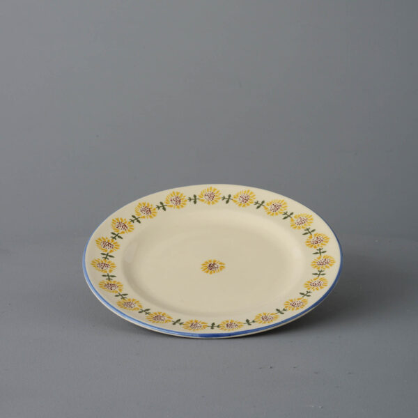Sunflower Plate - Dessert Size