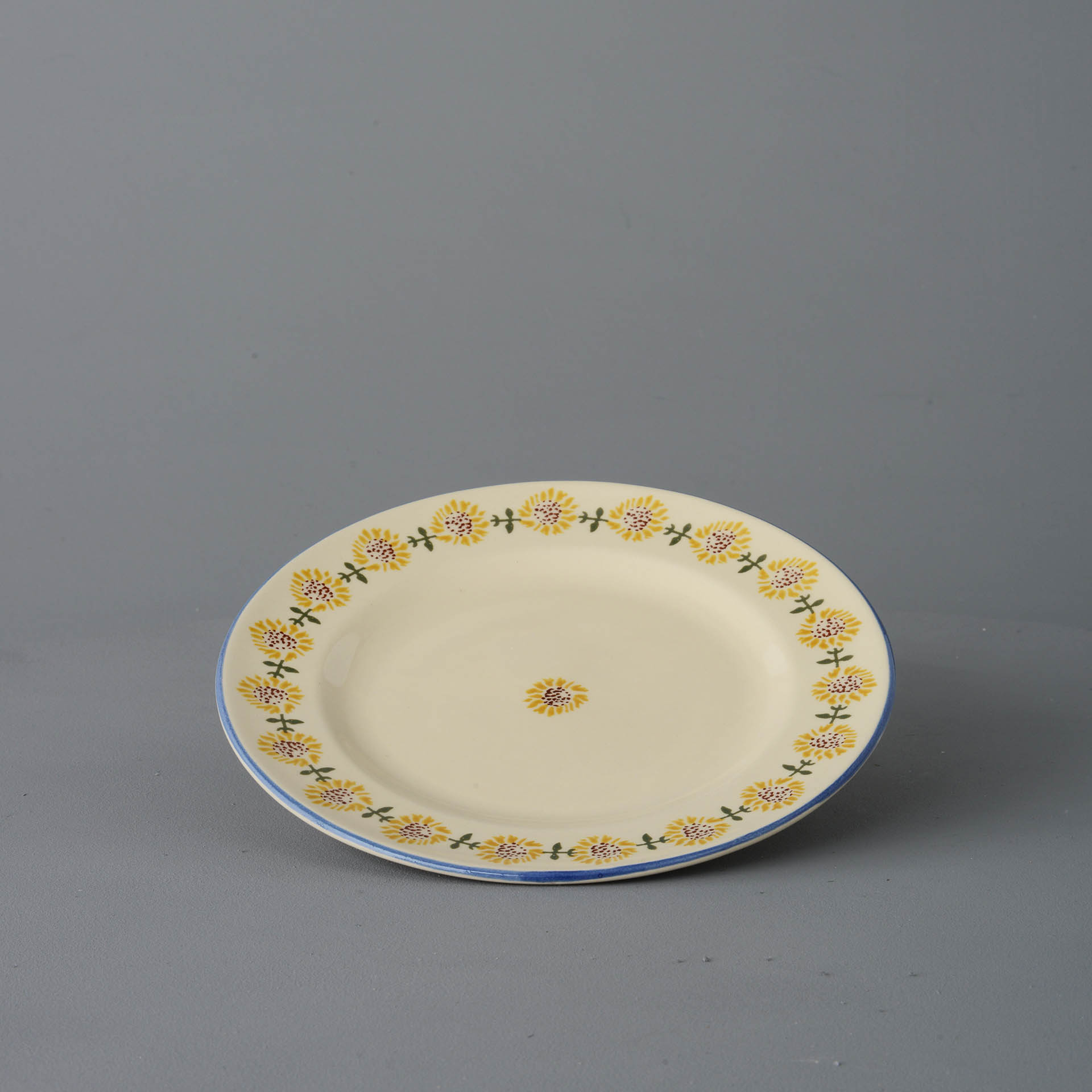 Sunflower Plate - Dessert Size