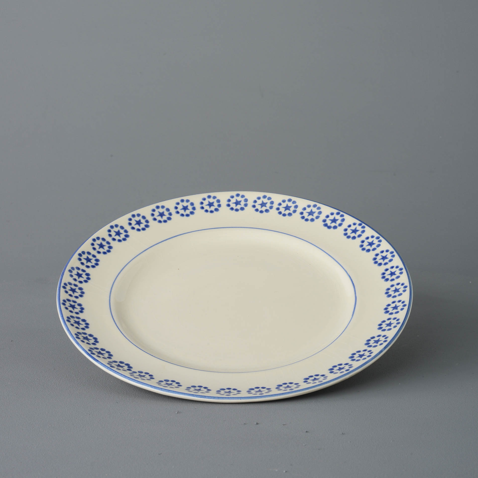 Blue Star Dufort plate - Dinner Size
