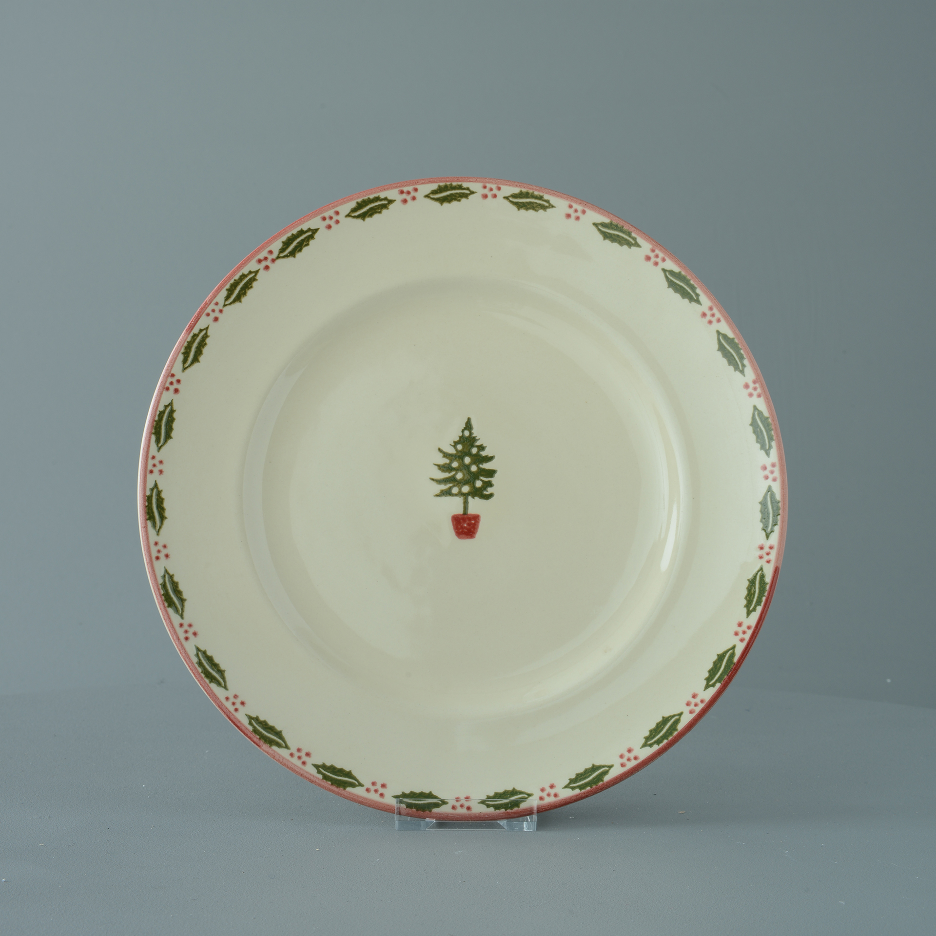 Christmas Tree Plate - Dinner Size