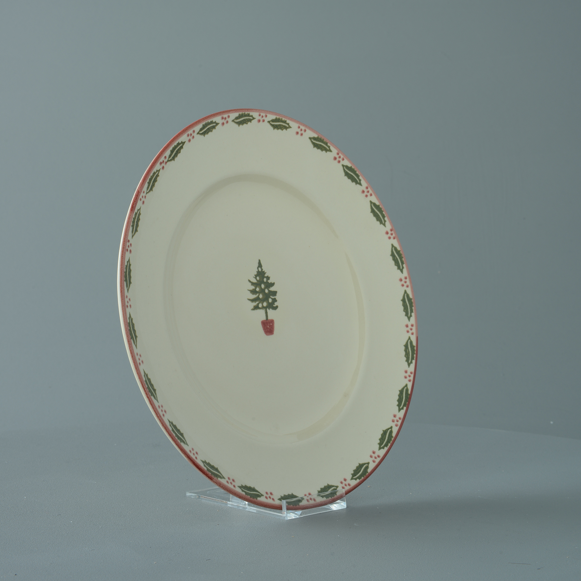 Christmas Tree Plate - Dinner Size
