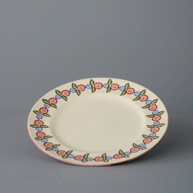 Victorian Floral Plate – Dinner Size
