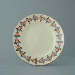 Victorian Floral Plate - Dinner Size